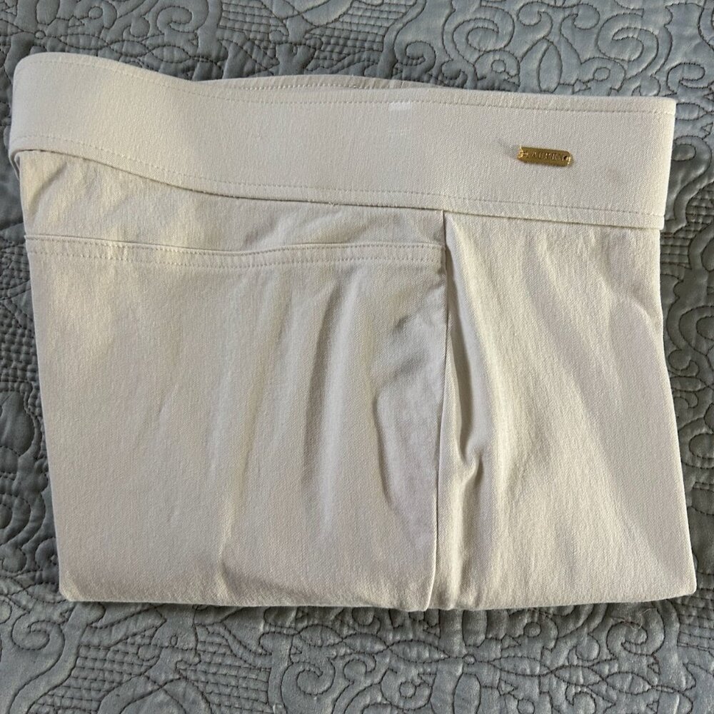Ladies Lauren - Ralph Lauren winter white slacks - size 10 -  EUC